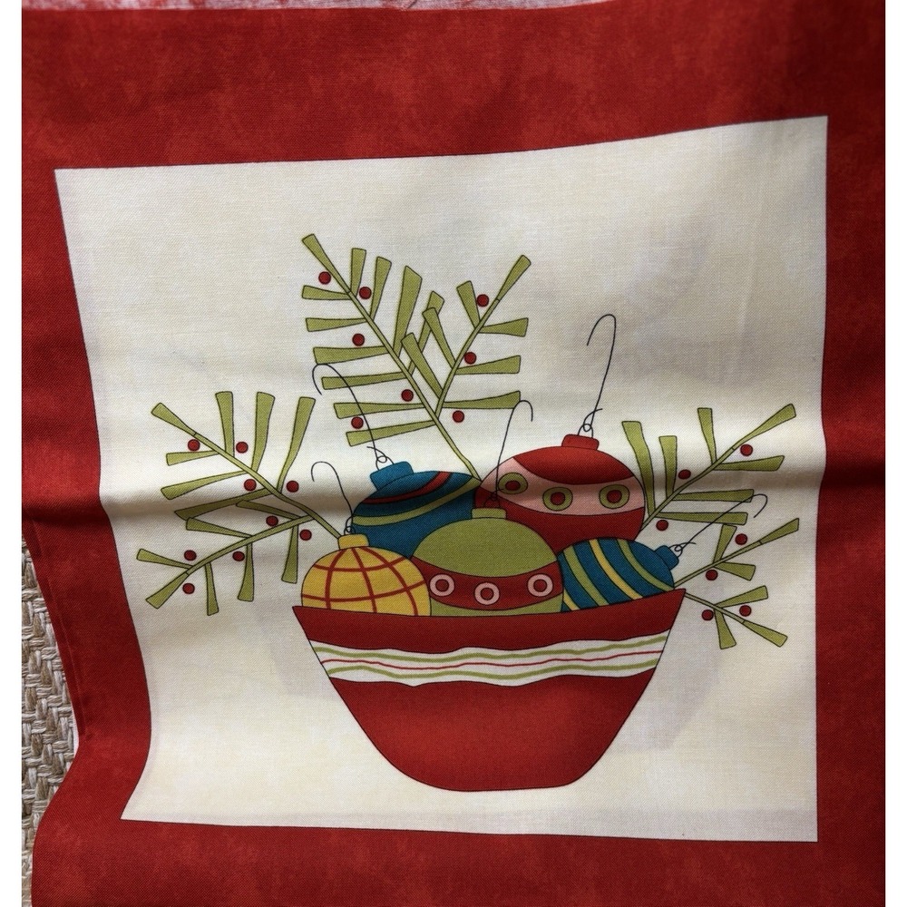 Moda Holly Jolly Christmas Quilt Fabric Lot Panel Pattern Cotton Holiday Sewing` - Picture 12 of 16